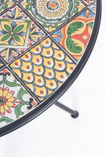 Gartentischplatte aus Mosaik